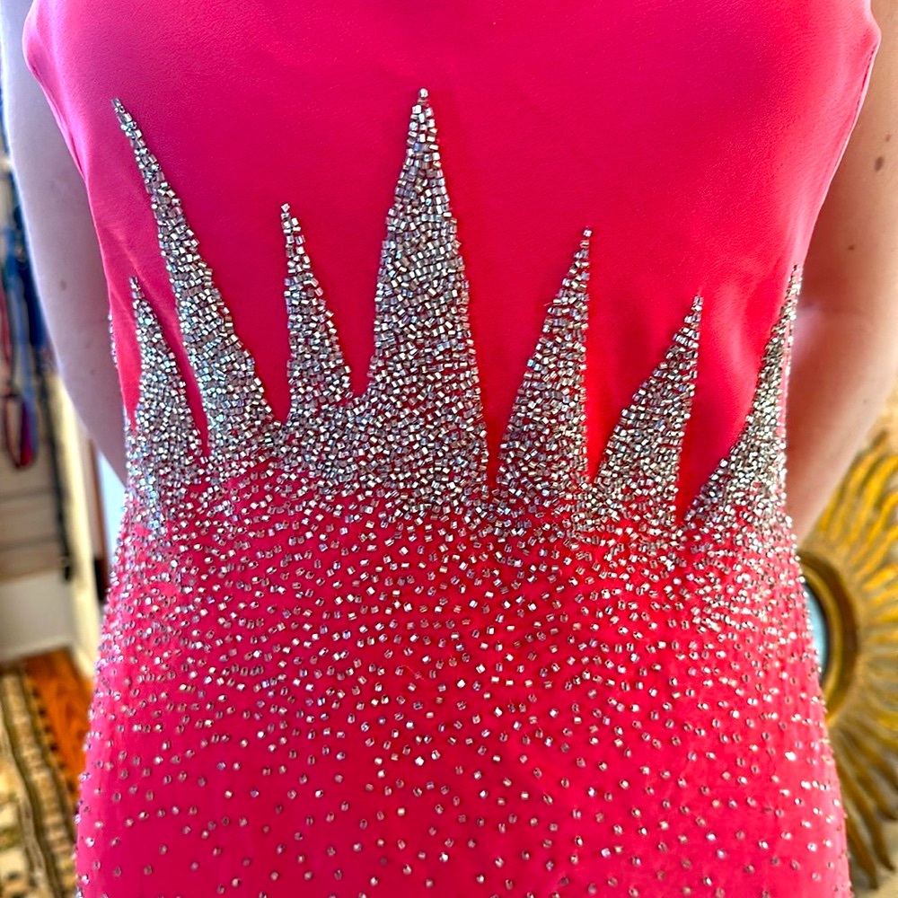 Vintage 90s party prom dance retro mini dress